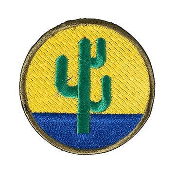 This view shows the front of the Divisional Patch. thumbnail.