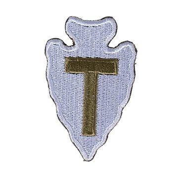 This view shows the front of the divisional patch. Thumbnail.
