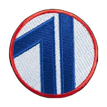 This view shows the front of the divisional patch. Thumbnail.