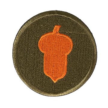 This view shows the front of the divisional patch. Thumbnail.
