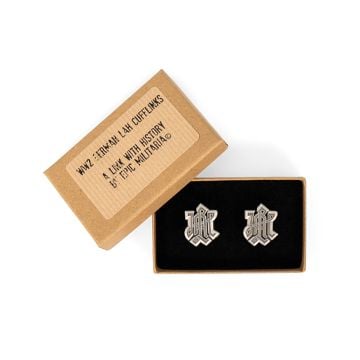 This view shows the front of the German LAH Cufflinks. Thumbnail.