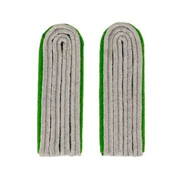 German Officer Shoulder Boards - Grass Green