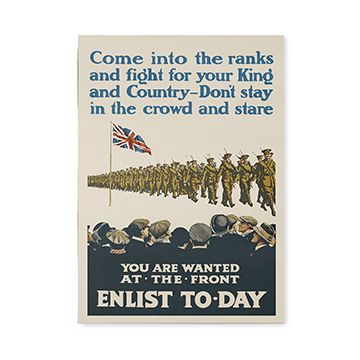 This view shows the front of the  poster. Thumb.
