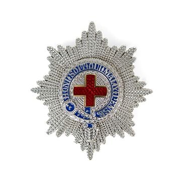This view shows the front of the medal. Thumbnail.