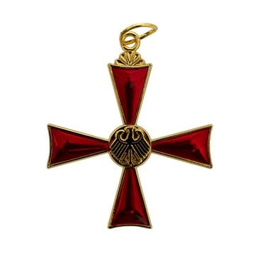This view shows the front of the badge. Thumbnail.
