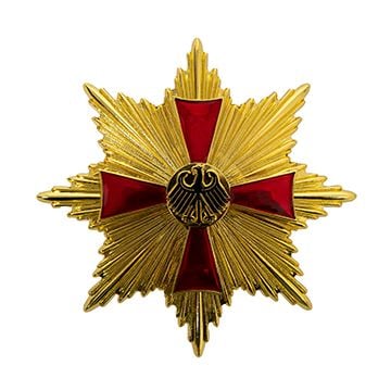 This view shows the front of the badge. thumbnail.