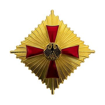 This view shows the front of the badge. Thumbnail.