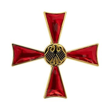 This view shows the front of the badge. Thumbnail.