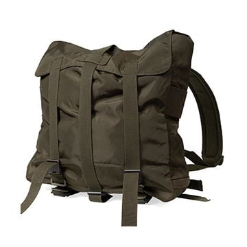 Original Austrian Army Pilot Bag with Straps Like New - Olive Drab