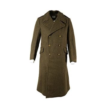 This view shows the front of the Original British Army 40 Pattern Greatcoats. thumbnail.