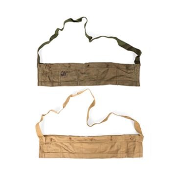 Original British Army Lee Enfield .303 Cotton Ammo Bandolier