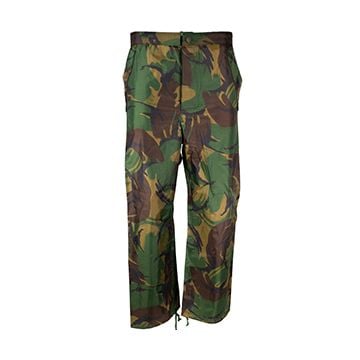 Original British Army Rubberised Rain Overtrousers - DPM