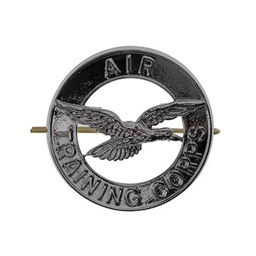Original British ATC Air Training Corp Cap Badge - Supergrade