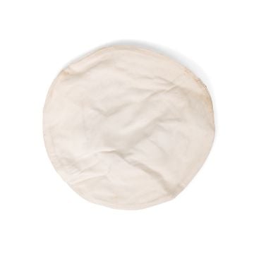 Original British Royal Navy Visor Cap Topper Cover - White