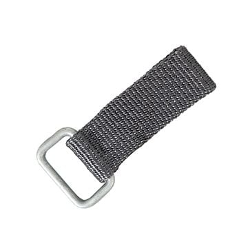This view shows the front of the Original East German NVA Nylon Belt Loop. Thumbnail.