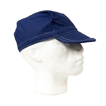 Original East German NVA Workers Cap - Blue - Grade 1