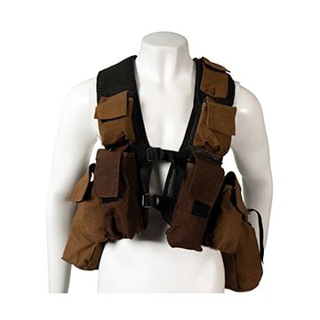 This view shows the front of the light battle jacket. Thumbnail.