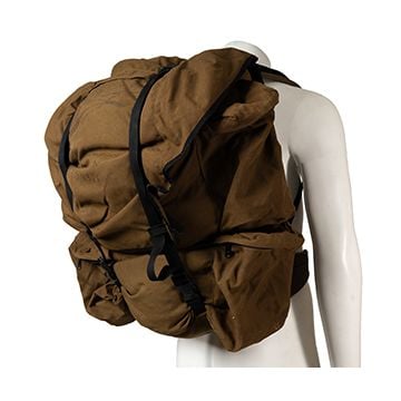 This view shows the front of the rucksack. Thumbnail.