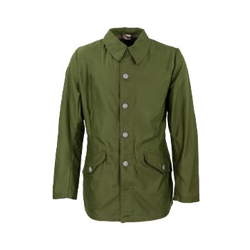 This view shows the front of the Original Swedish M59 Field Jacket. Thumbnail