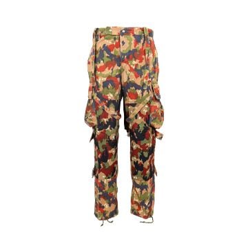 This view shows the front of the Original Swiss Alpenflage Camouflage Trousers without Waterproofing. Thumbnail