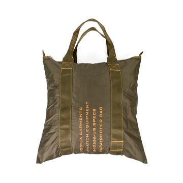 This view shows the front of the Paratrooper Tote Bag - Olive Green. Thumbnail