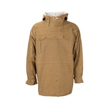 Reversible Tan Canvas Mountain Anorak