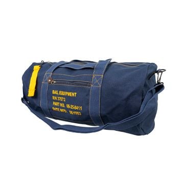 Rothco 19" Paratrooper Style Canvas Equipment Bag - Navy Blue