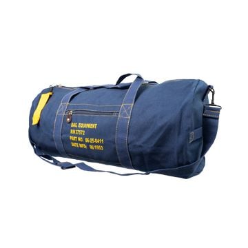 Rothco 24" Paratrooper Style Canvas Equipment Bag - Navy Blue