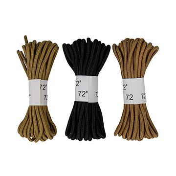 This view shows the front of the Rothco 72" Laces. Thumbnail.
