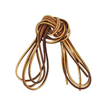 Paratrooper Leather Boot Laces - Brown