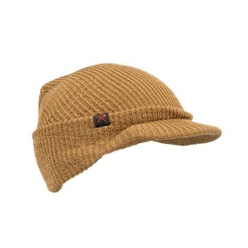 Rothco Watch Jeep Cap With Brim - Coyote Brown