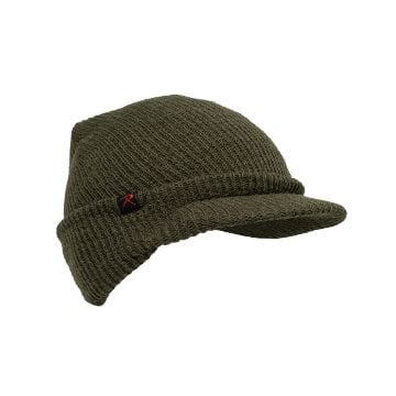 Rothco Watch Jeep Cap With Brim - Olive Drab