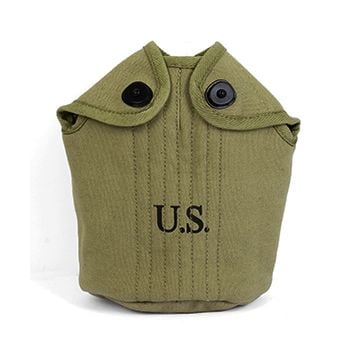American Army Water Bottle Cover - 1940 Rear Seam Thumbnail