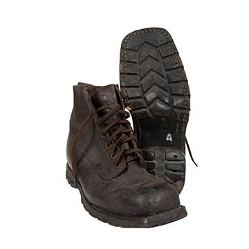 Original Swedish Army Leather Boots – Box Toe
