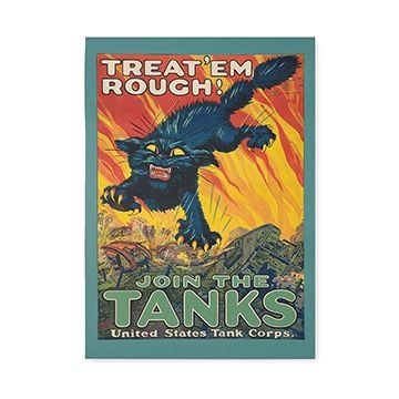 This view shows the front of the poster. Thumbnail.