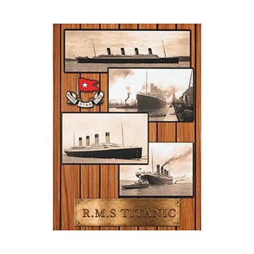 Titanic Photo Collage Poster