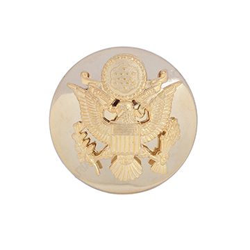 US Army Enlisted Man's Visor Cap Badge Thumbnail