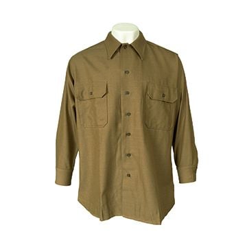 This view shows the front of the enlisted shirt. thumbnail.
