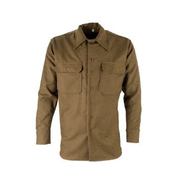 US Enlisted Man M37 Mustard Wool Shirt