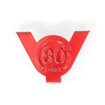 This view shows the front of the US Style D-Day 80 Octane Tag. Thumbnail