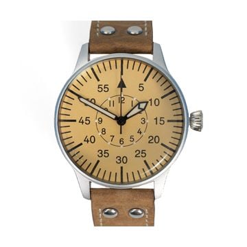 Ailager German Luftwaffe Aviator Service Watch - The Beobachtungsuhr - Brown