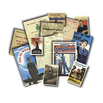WW2 Replica Pocket Litter Packs - Women's War