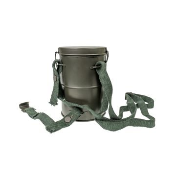 This view shows the complete WW1 German Gas Mask Canister. Thumbnail