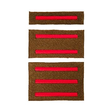 WW2 British Arm of Service Strip Pair - Infantry