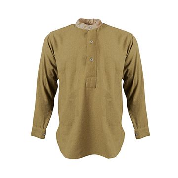 This shows the front of the ww2 british shirt. Thumbnail.