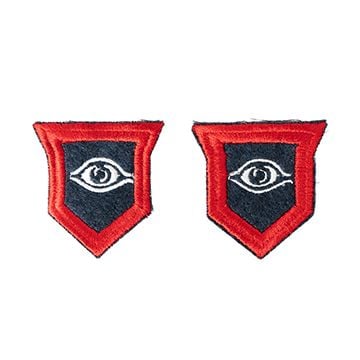 This view shows the front of the badges. thumbnial.