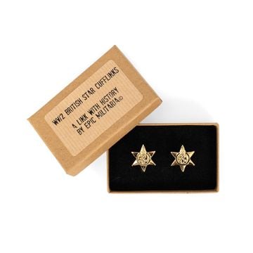 WW2 British Star Cufflinks