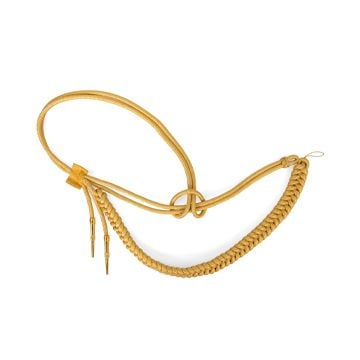 This view shows the front of the WW2 German Adjutant Officers Aiguillette - Gold. Thmbnail
