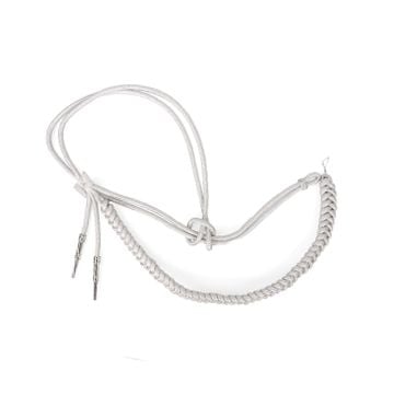 This view shows the front of the WW2 German Adjutant Officers Aiguillette - Silver. Thumbnail.