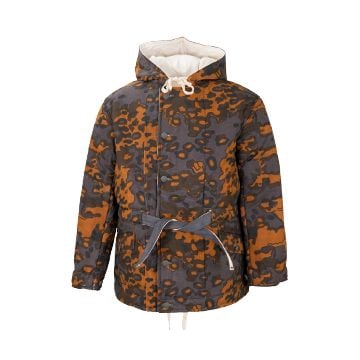WW2 German Autumn Oakleaf Camo Padded Parka